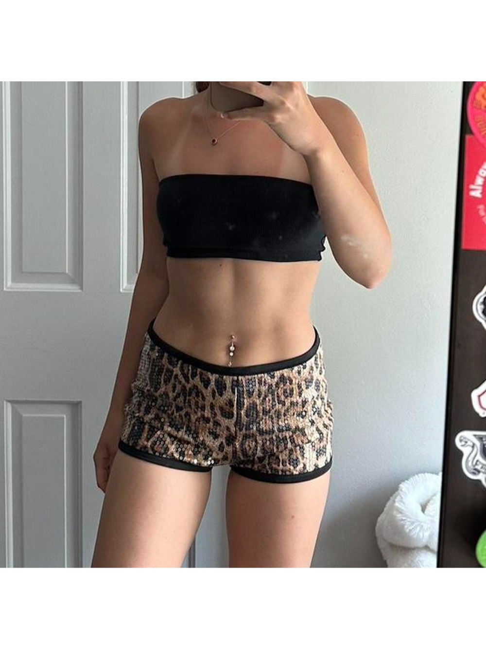 black ribbed aritzia bandeau